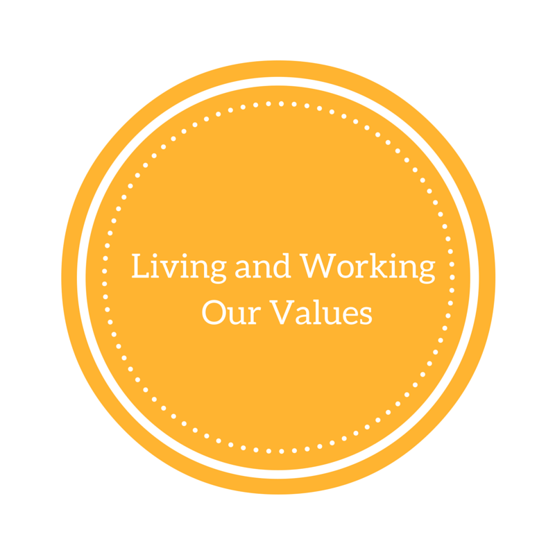 Living and Working Our Values