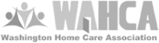 Washington Home Care Association (WAHCA) Logo Logo of the Washington Home Care Association (WAHCA).