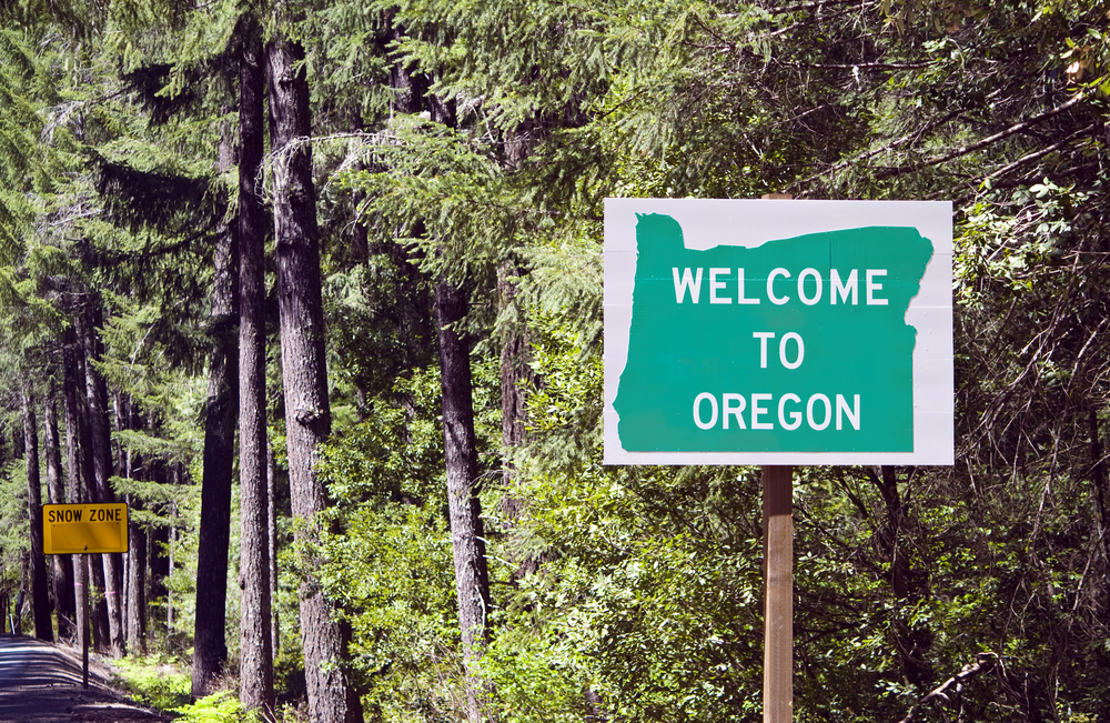 Welcome to Oregon - Shutterstock Katherine Welles