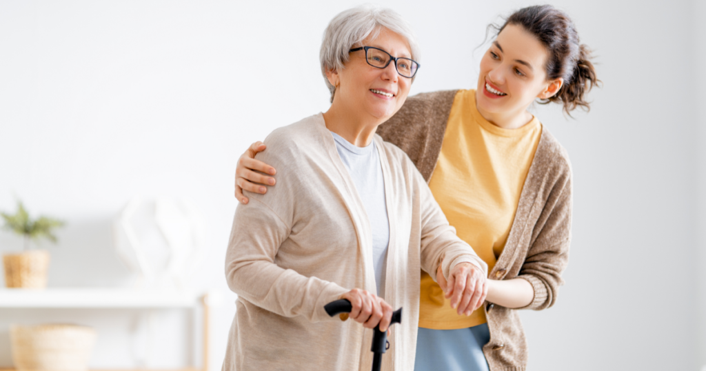 Having a positive attitude can make being a professional caregiver easier.