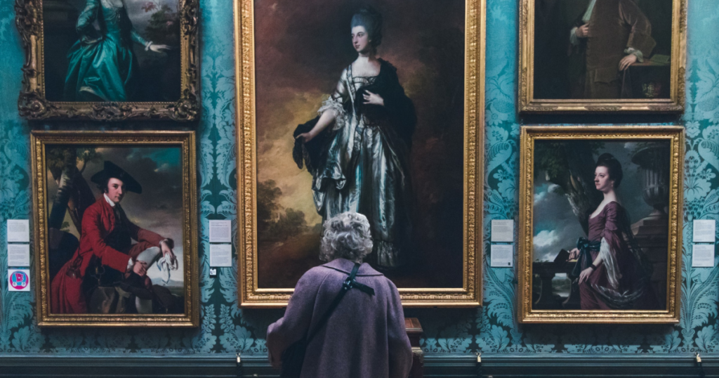 elderly home care benefits from looking at art