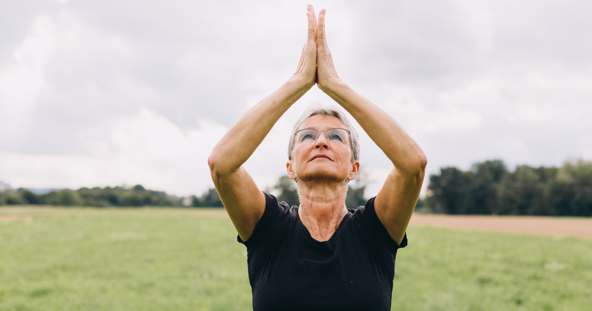 meditation on memory of elderly