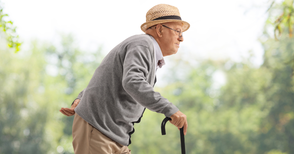 Senior assistance for walking can help MS symptoms