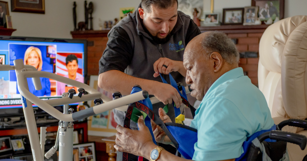 Home caregivers can help with directions for geriatric care providers