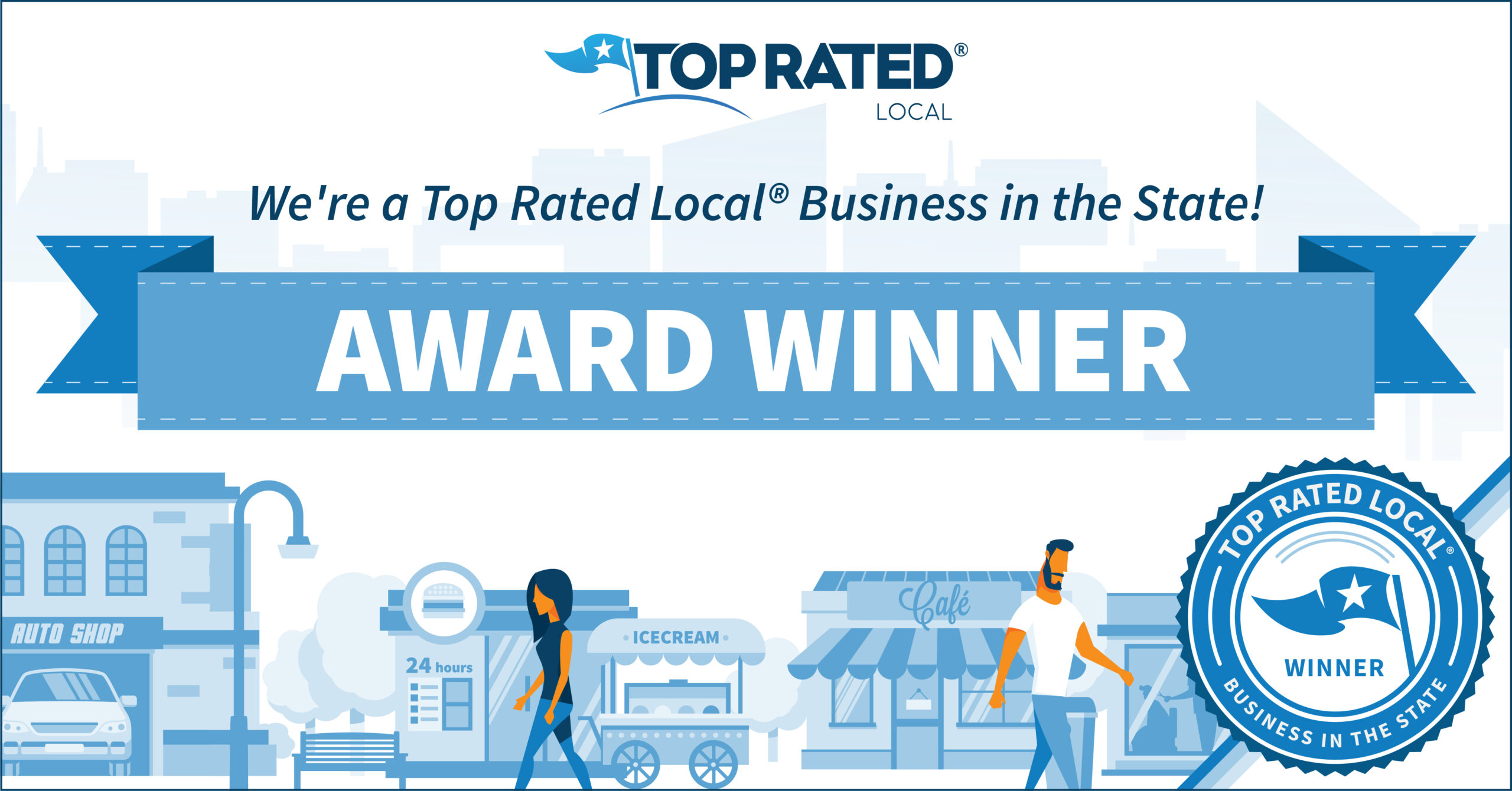 Top Rated Local Award 2023 for Tacoma Branch