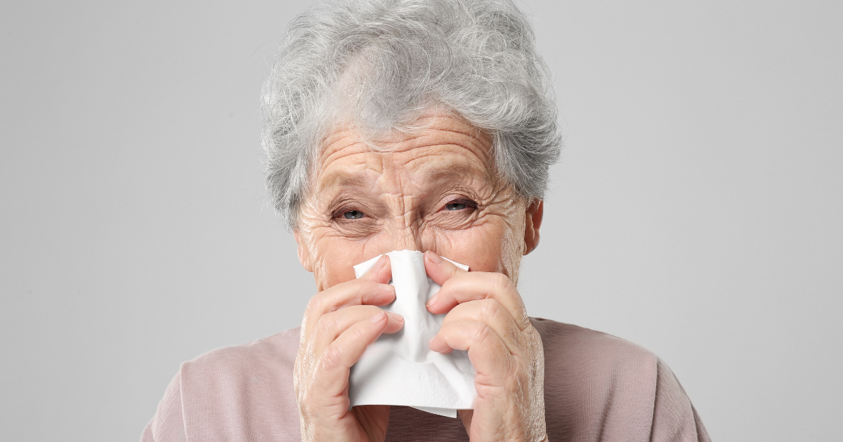 Ways to manage winter allergies in the elderly