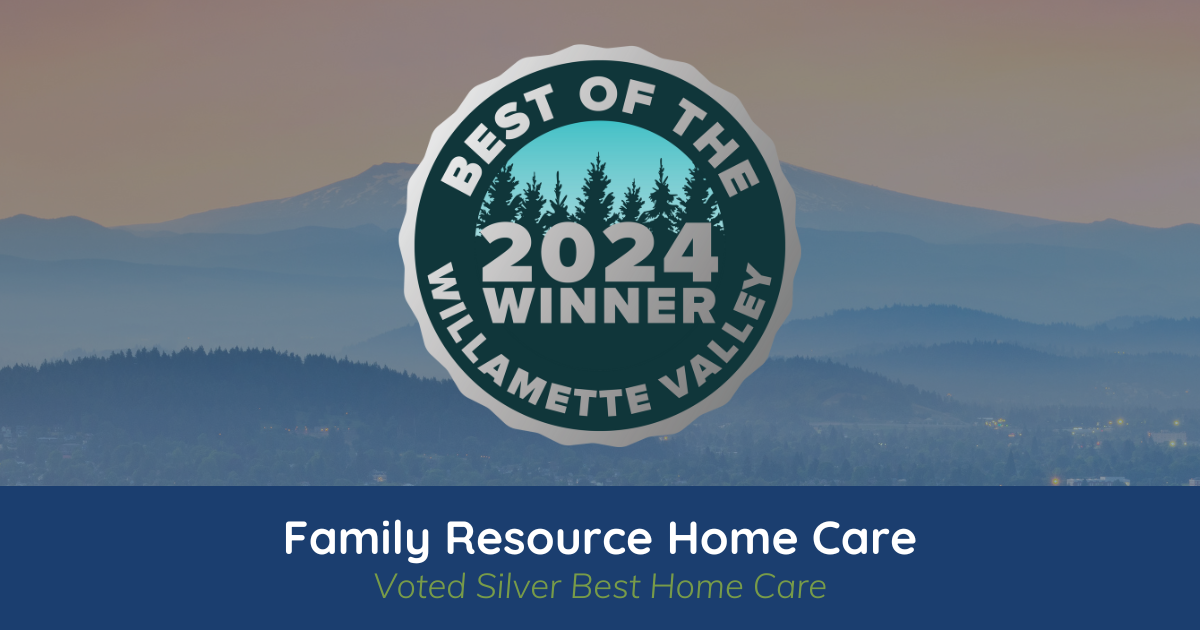 2024 Best of the Willamette Valley - Silver Best Home Care/Hospice