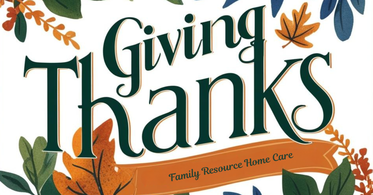 Giving thanks for thanksgiving 2024