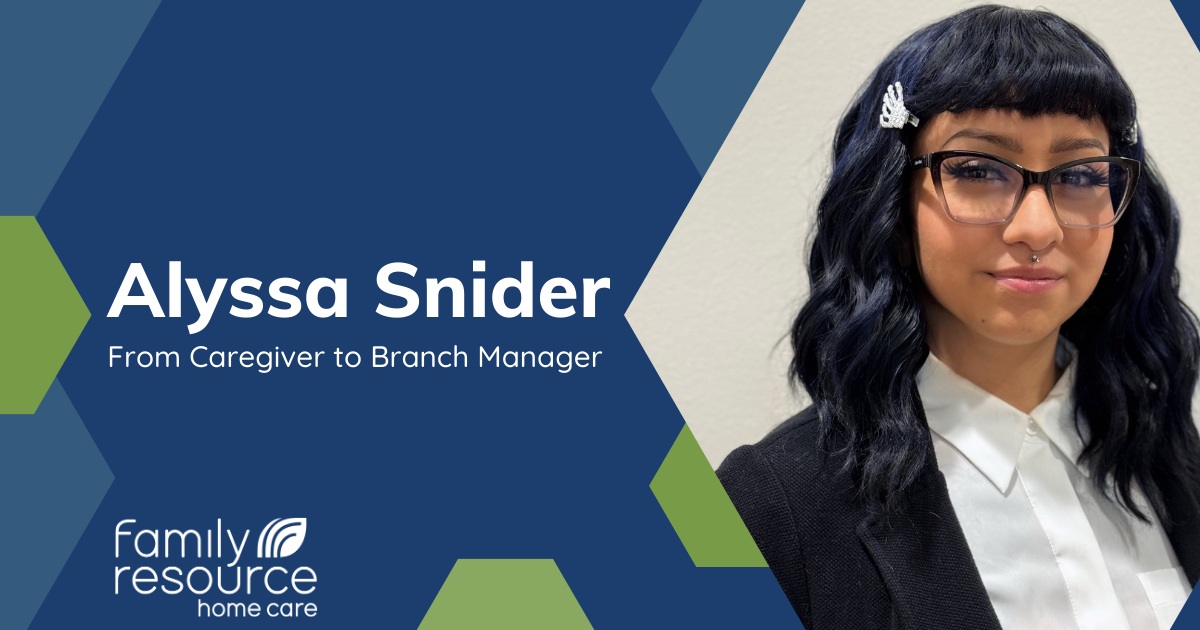 Alyssa Snider growth journey from caregiver to branch manager