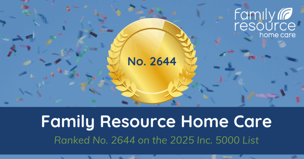 Family Resource Home Care Ranked No. 2644 on the 2025 Inc. 5000 List